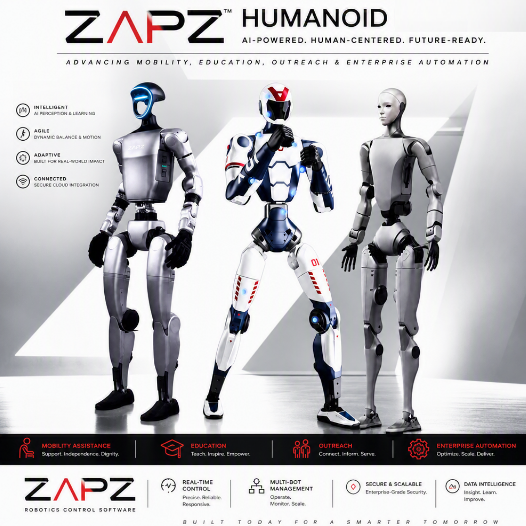 ZAPZ Humanoid Robot