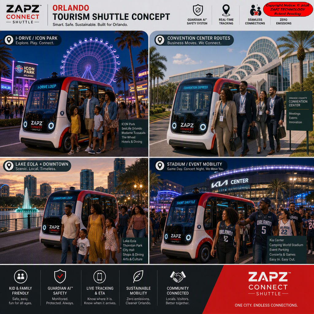 ZAPZ CONNECT Shuttle